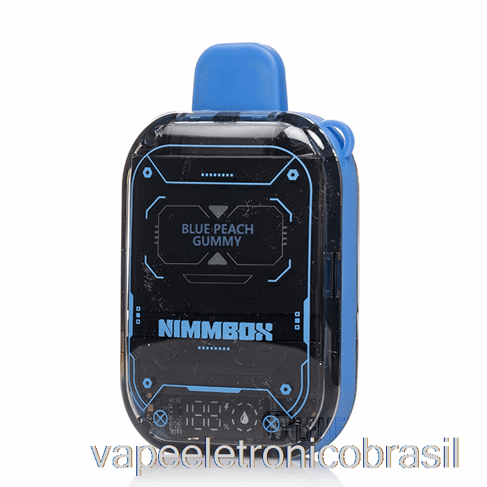 Vape Vaporesso Vapengin Nimmbox 10000 Goma De Pêssego Azul Descartável
